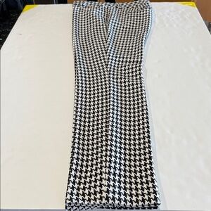 Express Black and White Houndstooth Pants